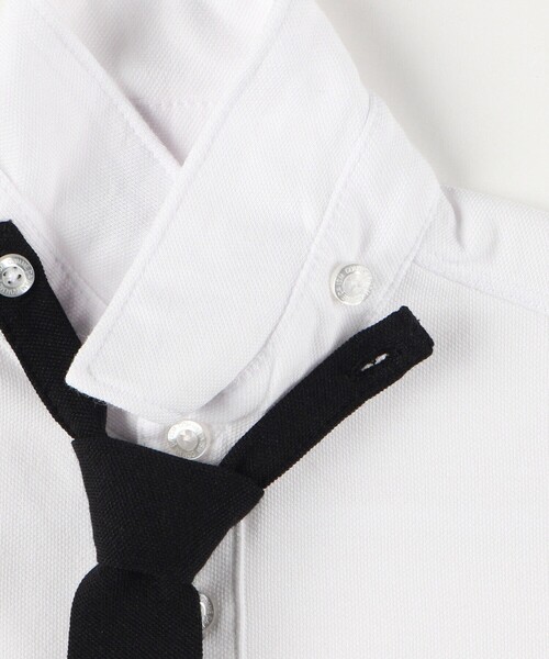 COMME CA ISM（コムサイズム）の「ネクタイ付き 長袖シャツ(140-160cm)（シャツ/ブラウス・キッズ・ホワイト・140cm/150cm/160cm）」の5枚目の写真