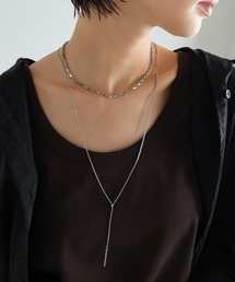 y字 ロング ラリエット」に該当するネックレスファッション通販 - ZOZOTOWN