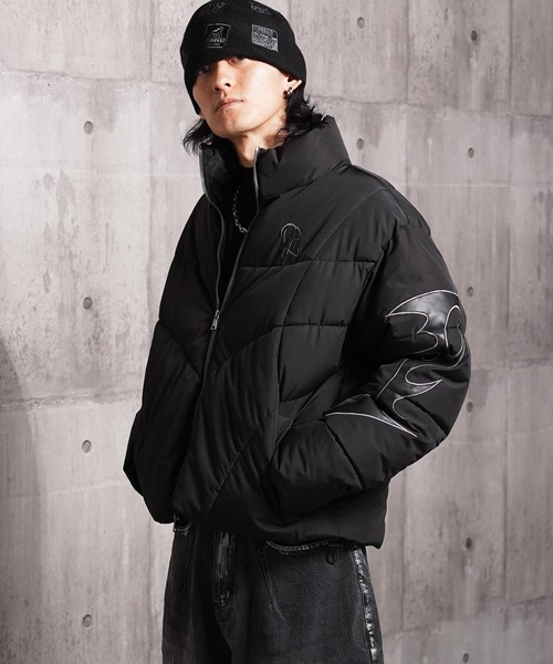 バガーチ　BAGARCHブラック ショート丈ダウンジャケット バガーチ BAGARCHブラック ショート丈ダウンジャケット - メルカリ