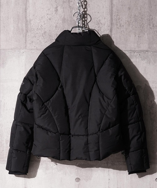 1111clothing(ワンフォークロージング)の「トライバル パフ ショートブルゾン / Tribal Puff Short Blouson(ダウンジャケット/コート・メンズ・ホワイト/ブラック・XL/L/M)」の13枚目の写真