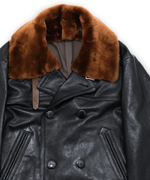 ANTHEM A】 LAMB LEATHER TROPE LOLEIL SHORT COAT（その他アウター 