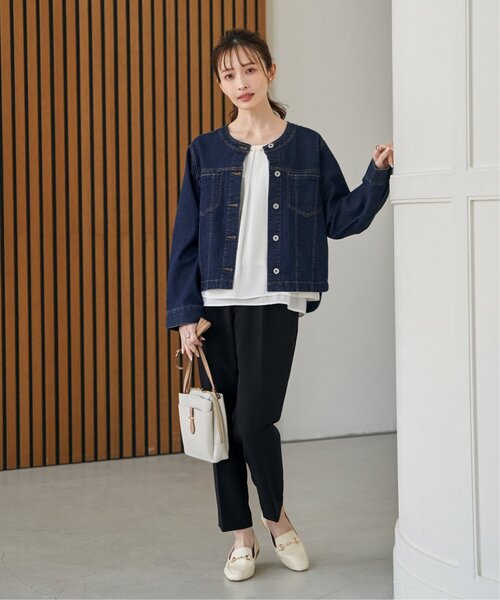 ikka（イッカ）の「GOKU楽ソフトPUビットローファー（ローファー・レディース・ベージュ/ブラック・M/L）」の19枚目の写真