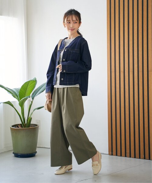 ikka（イッカ）の「GOKU楽ソフトPUビットローファー（ローファー・レディース・ベージュ/ブラック・M/L）」の20枚目の写真