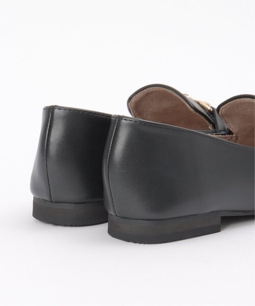 ikka（イッカ）の「GOKU楽ソフトPUビットローファー（ローファー・レディース・ベージュ/ブラック・M/L）」の22枚目の写真