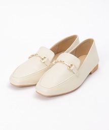 ikka | GOKU楽ソフトPUビットローファー(ローファー)