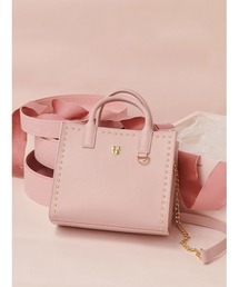 ピンク 合成皮革 トートバッグ sakishimatokyo トートバッグ 「A4サイズ対応」合皮スクエア