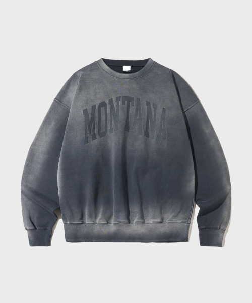 OUTSTANDING(アウトスタンディング)の「V.S.C SWEAT(MONTANA)_CHARCOAL(スウェット・メンズ・その他・SMALL/MEDIUM/LARGE)」の1枚目の写真