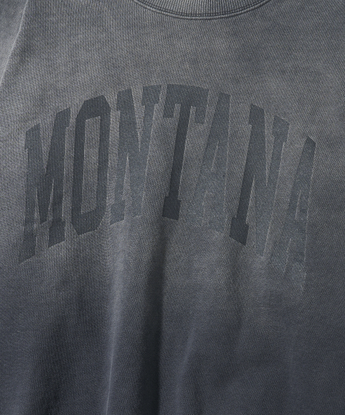 OUTSTANDING(アウトスタンディング)の「V.S.C SWEAT(MONTANA)_CHARCOAL(スウェット・メンズ・その他・SMALL/MEDIUM/LARGE)」の4枚目の写真