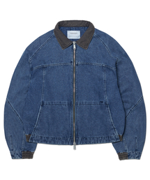 NOMANUAL（NOMANUAL）の「D.W DENIM JACKET - WASHED BLUE（デニムジャケット）」
