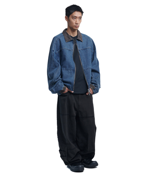 NOMANUAL(NOMANUAL)の「D.W DENIM JACKET - WASHED BLUE(デニムジャケット・レディース・その他・LARGE/SMALL/MEDIUM)」の3枚目の写真