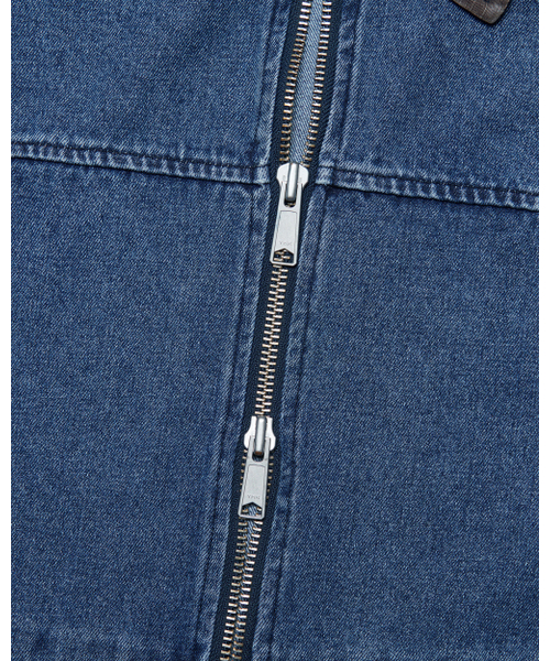 NOMANUAL(NOMANUAL)の「D.W DENIM JACKET - WASHED BLUE(デニムジャケット・レディース・その他・LARGE/SMALL/MEDIUM)」の5枚目の写真
