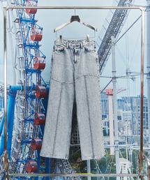 kotohayokozawa | WAVE PANELLED DYED PANTS(デニムパンツ)