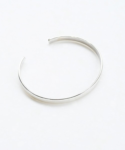 ete シルバー バングル Ete ワイドバングル M／L（シルバーカラー）※オンラインショップ限定