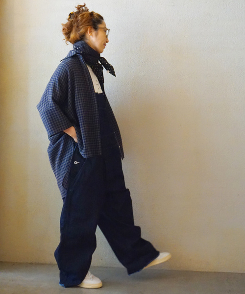 JOURNAL STANDARD LUXE(ジャーナルスタンダード ラックス)の「11OZデニムオーバーオール OW(サロペット/オーバーオール・レディース・ダークブルー・FREE)」の13枚目の写真