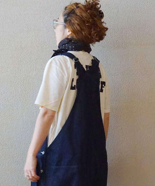 JOURNAL STANDARD LUXE(ジャーナルスタンダード ラックス)の「11OZデニムオーバーオール OW(サロペット/オーバーオール・レディース・ダークブルー・FREE)」の12枚目の写真