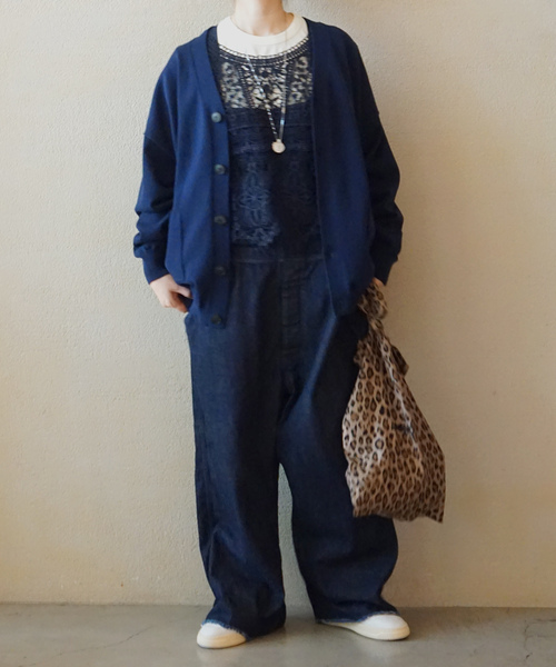 JOURNAL STANDARD LUXE(ジャーナルスタンダード ラックス)の「11OZデニムオーバーオール OW(サロペット/オーバーオール・レディース・ダークブルー・FREE)」の10枚目の写真