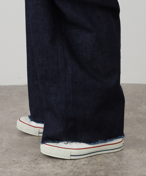 JOURNAL STANDARD LUXE(ジャーナルスタンダード ラックス)の「11OZデニムオーバーオール OW(サロペット/オーバーオール・レディース・ダークブルー・FREE)」の6枚目の写真