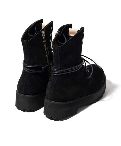 glamb(グラム)の「Bohemian Drape Boots / ボヘミアンドレープブーツ(ブーツ・メンズ・ベージュ/ブラック・25.5/26.5/27.5/28.5)」の8枚目の写真