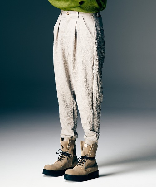 glamb(グラム)の「Bohemian Drape Boots / ボヘミアンドレープブーツ(ブーツ・メンズ・ベージュ/ブラック・25.5/26.5/27.5/28.5)」の18枚目の写真