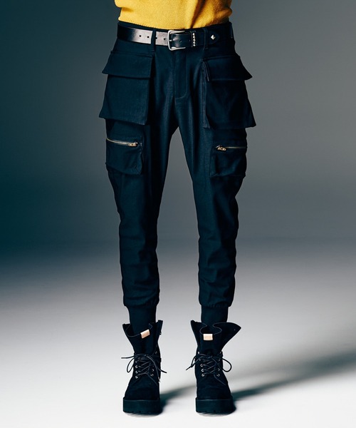 glamb(グラム)の「Bohemian Drape Boots / ボヘミアンドレープブーツ(ブーツ・メンズ・ベージュ/ブラック・25.5/26.5/27.5/28.5)」の14枚目の写真