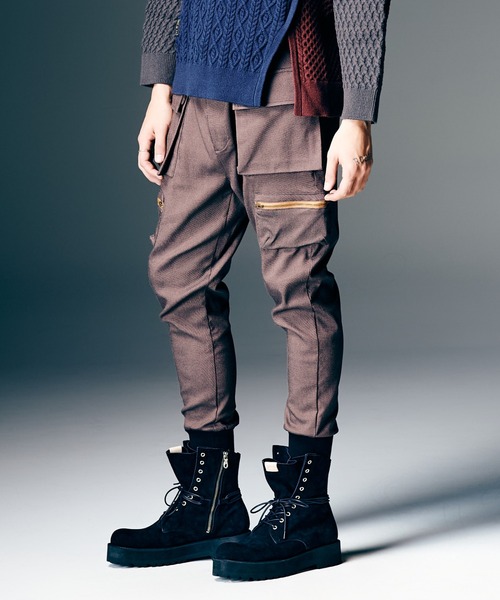 glamb(グラム)の「Bohemian Drape Boots / ボヘミアンドレープブーツ(ブーツ・メンズ・ベージュ/ブラック・25.5/26.5/27.5/28.5)」の16枚目の写真