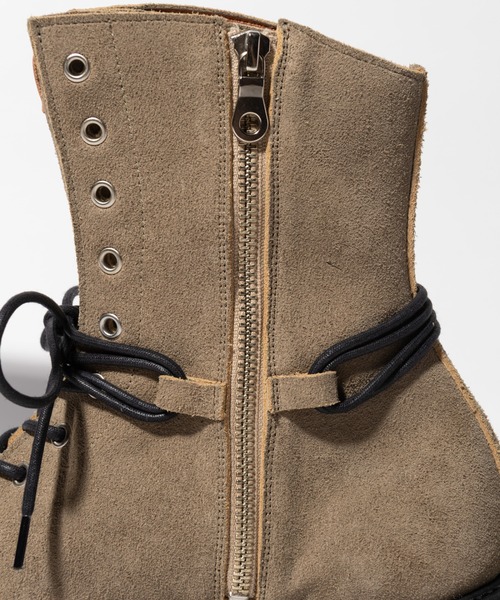 glamb(グラム)の「Bohemian Drape Boots / ボヘミアンドレープブーツ(ブーツ・メンズ・ベージュ/ブラック・25.5/26.5/27.5/28.5)」の21枚目の写真