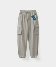 MOOD INSIDE（ムードインサイド）の「4WAYサイドスパンストリングカーゴワイドパンツ_Light Beige（スウェットパンツ）」