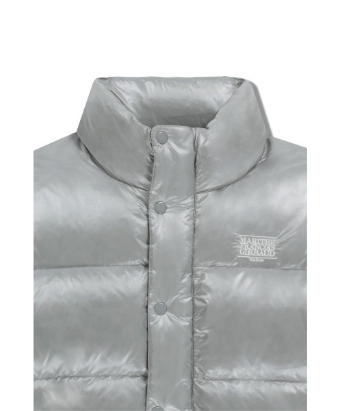 MARITHE + FRANCOIS GIRBAUD(マリテフランソワジルボー)の「GLOSSY DOWN JACKET(ダウンジャケット/コート・レディース・Black/ライトグレー・X-SMALL/SMALL/MEDIUM/LARGE)」の4枚目の写真