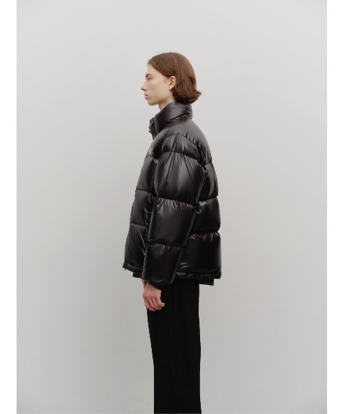 MARITHE + FRANCOIS GIRBAUD(マリテフランソワジルボー)の「GLOSSY DOWN JACKET(ダウンジャケット/コート・レディース・Black/ライトグレー・X-SMALL/SMALL/MEDIUM/LARGE)」の12枚目の写真