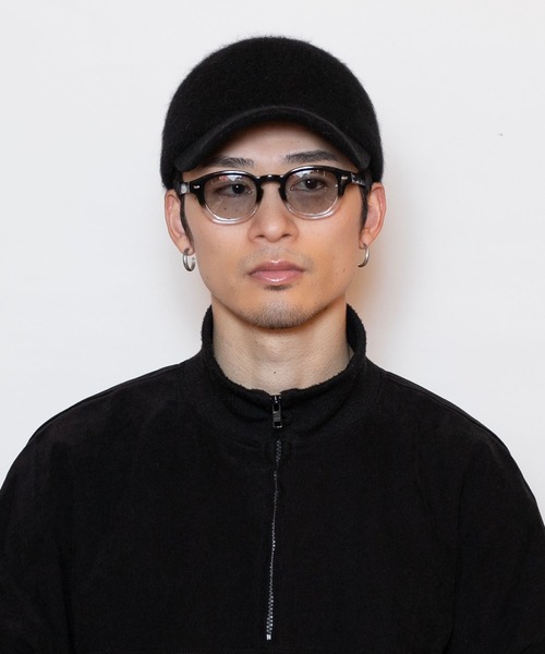 CA4LA（カシラ）の「YK ANGORA WOOL CAP（キャップ・メンズ・ブラック/チャコールグレー/ベージュ・ONESIZE）」の12枚目の写真