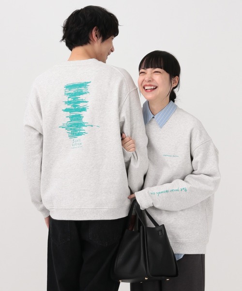 ソフトタッチスウェット/裏起毛/ロゴ/580800（スウェット）｜GLOBAL