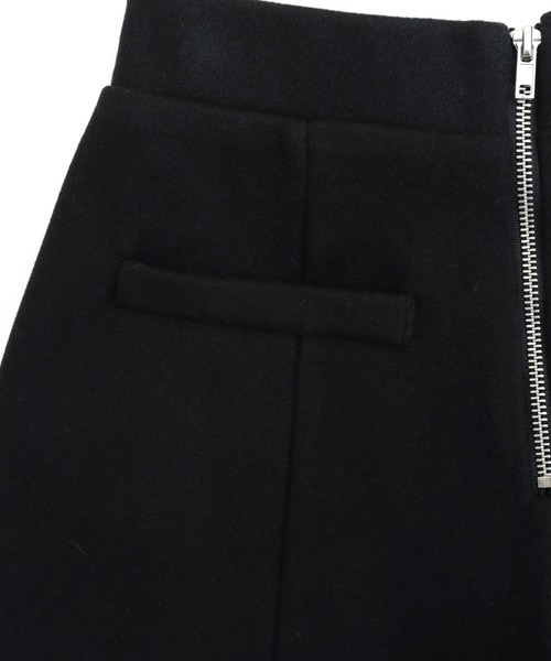ANAP(アナップ)の「ウールタッチ ジップ デザイン ショート パンツ(その他パンツ・レディース・グレー/ブラック・F)」の5枚目の写真
