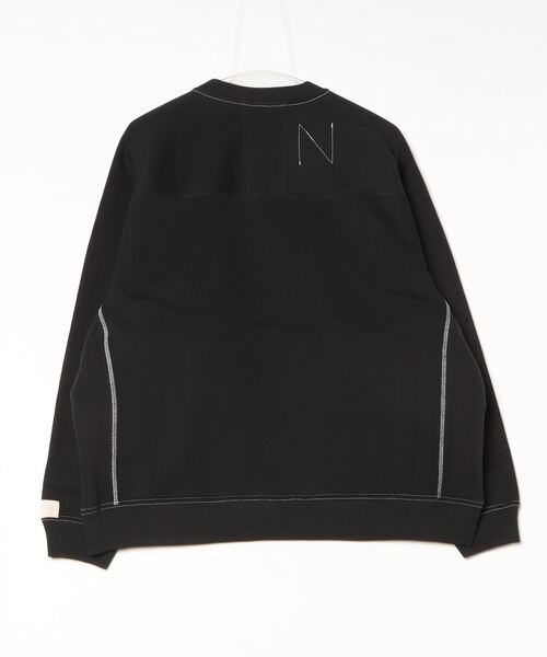 NEW BALANCE(ニューバランス)の「1000 スウェットクルーオーバーサイズフィット(スウェット・メンズ・ブラック/オフホワイト/グレー/ネイビー・SMALL/MEDIUM/X-LARGE/LARGE)」の11枚目の写真