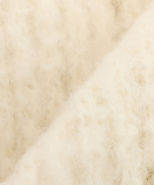 B.C STOCK(ベーセーストック)の「ラッセルニットマフラー(マフラー・レディース・サファリグリーン/チャコールグレー/ブルー/ベージュ/ピンク/ホワイト・FREE)」の20枚目の写真