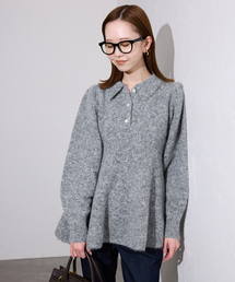 ペプラムニット