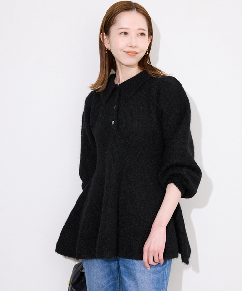 2024✨️完売品 イエナ ベロア ニットフォルム ベスト ペプラム 美