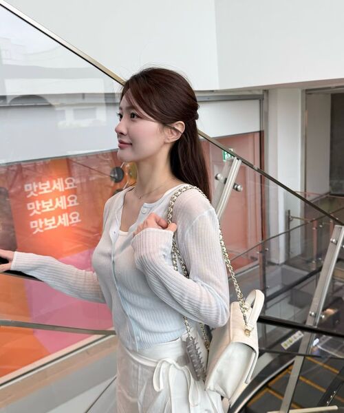 WEDNESDAYOASISFORWOMEN（ウェンズデー オアシス フォー ウーマン）の「デイジーレイヤードラップスカートパンツ_ホワイト(W25-PT17)（その他パンツ・レディース・ホワイト・SMALL/MEDIUM）」の2枚目の写真