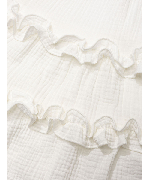 UGLY SHADOW（アグリーシャドウ）の「レースヨルドレス（ホワイト）（ワンピース・レディース・その他・FREE）」の8枚目の写真
