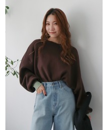 Ungrid | コットン混ショートルーズニット(ニット/セーター)