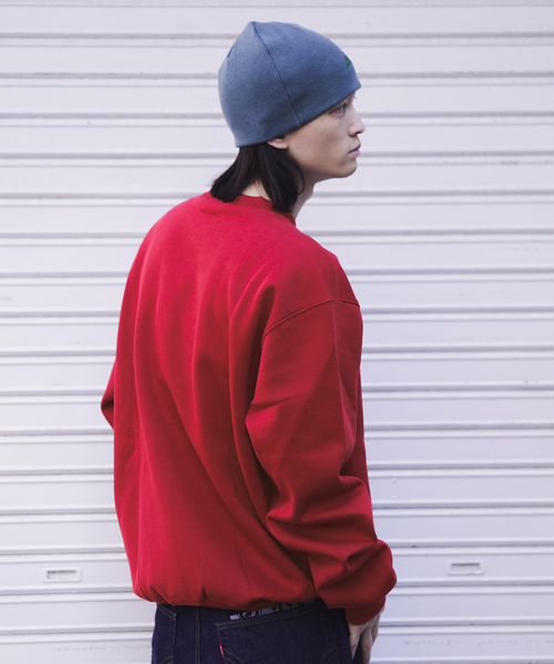 Carhartt WIP（カーハートダブリューアイピー）の「CARHARTT WIP / カーハート ダブリューアイピー CARHARTT SWEATSHIRT（スウェット・メンズ・レッド/ネイビー・LARGE/MEDIUM）」の22枚目の写真