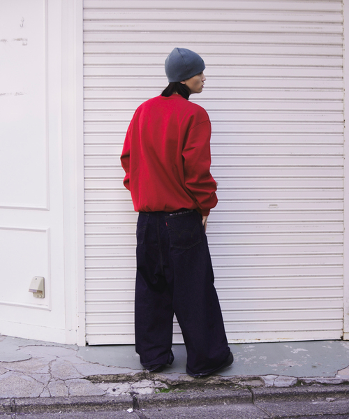 Carhartt WIP（カーハートダブリューアイピー）の「CARHARTT WIP / カーハート ダブリューアイピー CARHARTT SWEATSHIRT（スウェット・メンズ・レッド/ネイビー・LARGE/MEDIUM）」の14枚目の写真