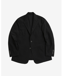 sortie（ソルティ）の「Summer Wool Seersucker Jacket (Black)（テーラードジャケット）」