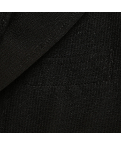 sortie（ソルティ）の「Summer Wool Seersucker Jacket (Black)（テーラードジャケット・メンズ・その他・MEDIUM/LARGE/X-LARGE）」の4枚目の写真