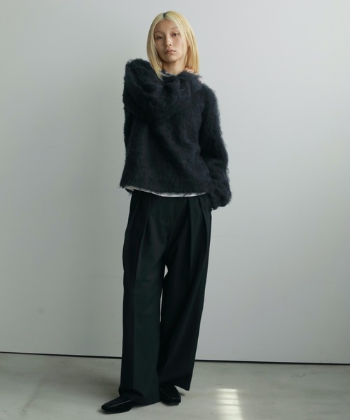 Brashed Knit Pullover（ニット/セーター）｜anuke（アンヌーク）の