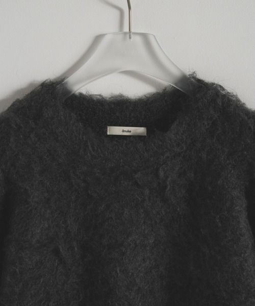Brashed Knit Pullover（ニット/セーター）｜anuke（アンヌーク）の