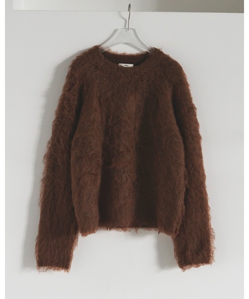 anuke（アンヌーク）の「Brashed Knit Pullover（ニット/セーター