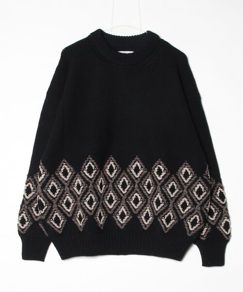 Children of the discordance / 3G Hand Embroidery Knit Pullover / COTDKN-007