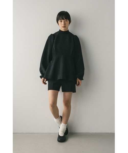 STYLEMIXER(スタイルミキサー)の「コーデュロイペプラムショートオールインワン(つなぎ/オールインワン・レディース・ホワイト/ブラック・SMALL/MEDIUM)」の14枚目の写真