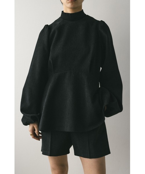 STYLEMIXER(スタイルミキサー)の「コーデュロイペプラムショートオールインワン(つなぎ/オールインワン・レディース・ホワイト/ブラック・SMALL/MEDIUM)」の15枚目の写真