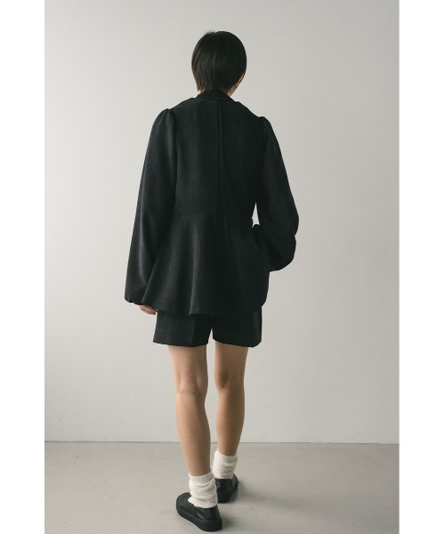 STYLEMIXER(スタイルミキサー)の「コーデュロイペプラムショートオールインワン(つなぎ/オールインワン・レディース・ホワイト/ブラック・SMALL/MEDIUM)」の18枚目の写真